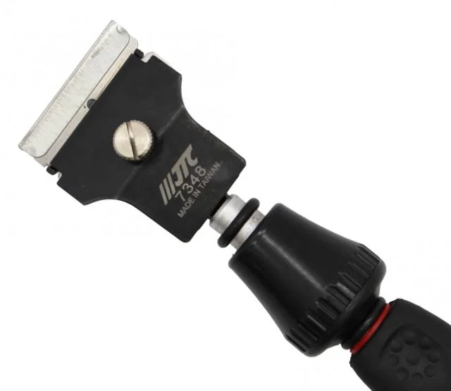 伸縮式スクレッパー