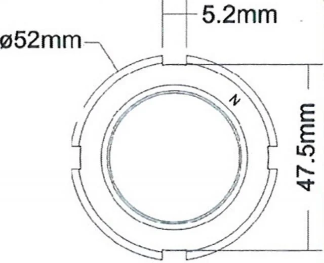 トランスミッションギヤメインシャフト用ソケット