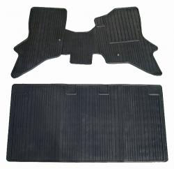 エブリーバン ゴムマット リヤシート一体型