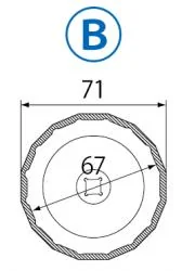 オイルフィルターレンチ　カップ式