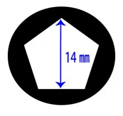 ＊＊5角ソケット　14mm