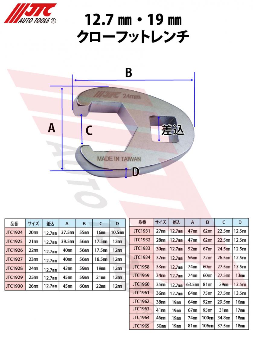 詳細 | 自動車工具・部品・消耗品のことならJTCAutoTools 株式会社
