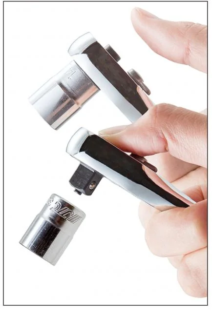 ※ロッキング首振りラチェット グリップ付き 6.3mm