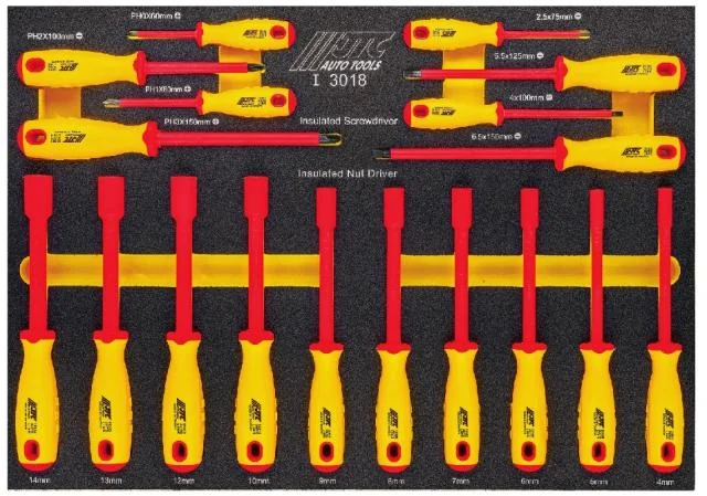 7段工具箱黄色 絶縁工具セット