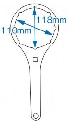 フューエルフィルターレンチ