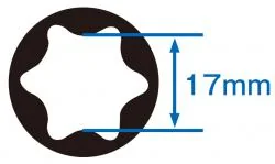 **ホイールボルトソケット