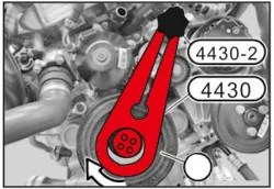BMW　クランクシャフトプーリーホルダー