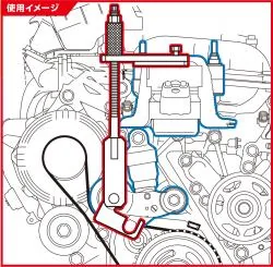 ベルトテンショナーツール