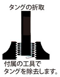 新しいねじ山を作る道具 M14X1.25