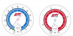 ハイブリッド車用R1234yfマニホールドゲージ