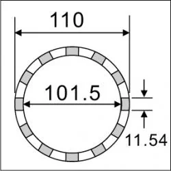 リアアクスルナットソケット