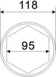 アクスルナットソケット