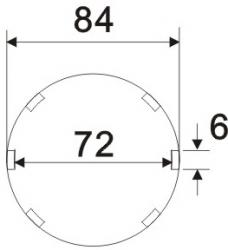 デフ用ナットソケット(6T)