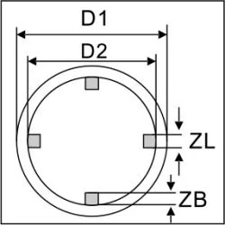 4ピン　ナットソケット(インナータイプ)