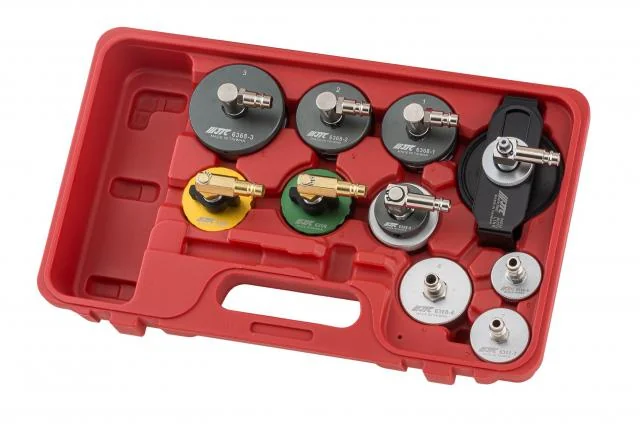 10PCS ユニバーサルブレーキブリーダーアダプターセット