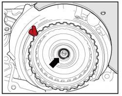 VAG クラッチ固定ツール
