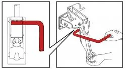 VAGブレーキブースターシャフトリリースツール