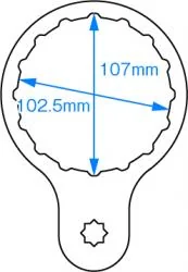 ミストタンクケースレンチ