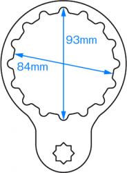 PCVフィルターケースレンチ