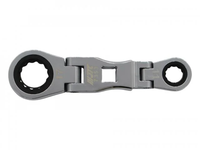 ※ダブルエンド首振りラチェット