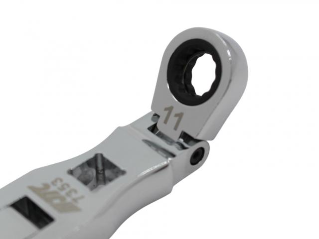 ※ダブルエンド首振りラチェット