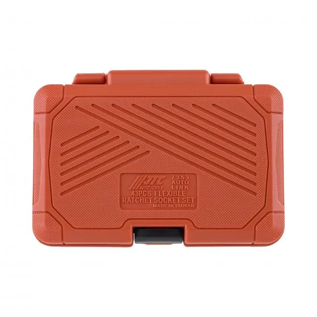 43PCS ダブルエンド首振りラチェットソケットセット