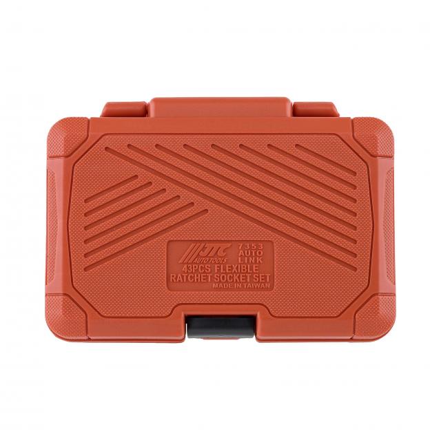 43PCS ダブルエンド首振りラチェットソケットセット