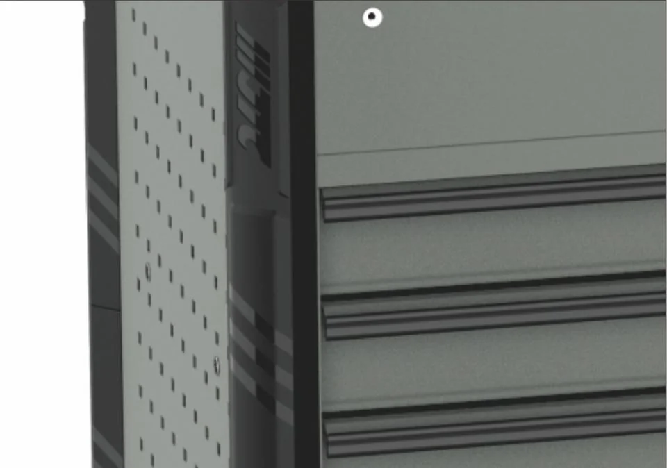 6段工具箱（ステンレス両開天板）