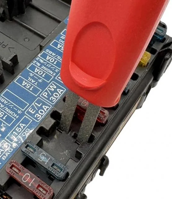 **3PCS ダイヤモンドヤスリ ヒューズホルダー用