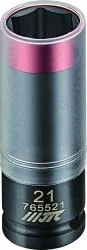 アルミホイール用インパクトソケット（21mm）