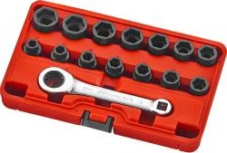 超ショートソケット＆ラチェットセット