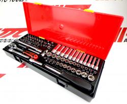 6.3mm　73PCSソケットコンビネーションセット