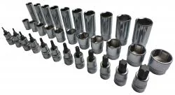 9.5mm 33PCS ソケットコンビネーションセット