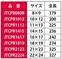 8PCS　45°メガネレンチ