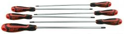 6PCS ロングシャフトスクリュードライバーセット