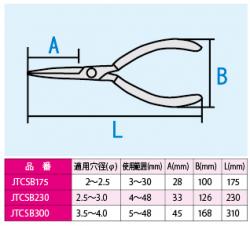 ＊＊開用90°スナップリングプライヤー