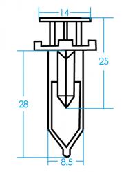 ※汎用クリップ(10ケ入り)